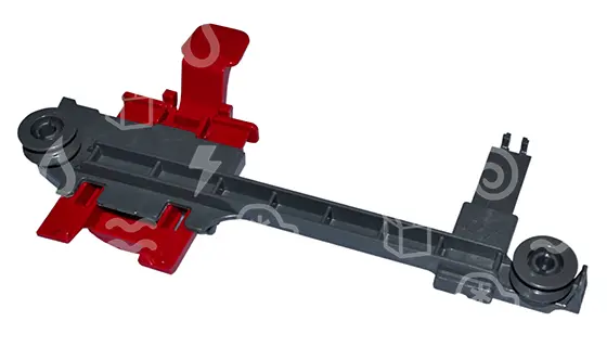 výsuv teleskopický myčky INDESIT / WHIRLPOOL, výškově stavitelný, pravý, C00533262/488000533262